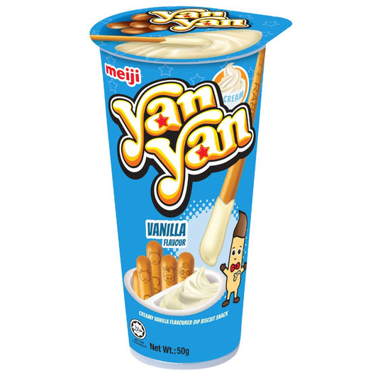 Meiji Vanilla Dip Yan Yan Japanese And Far East Snacks