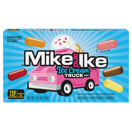 Mike & Ike Ice Cream Truck Mix Theatre Box American Candy