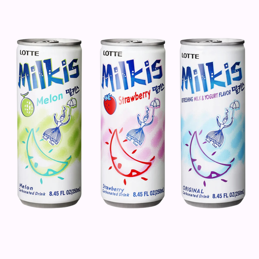Milkis Cream Soda Bundle of 3 Flavours Korean Drinks
