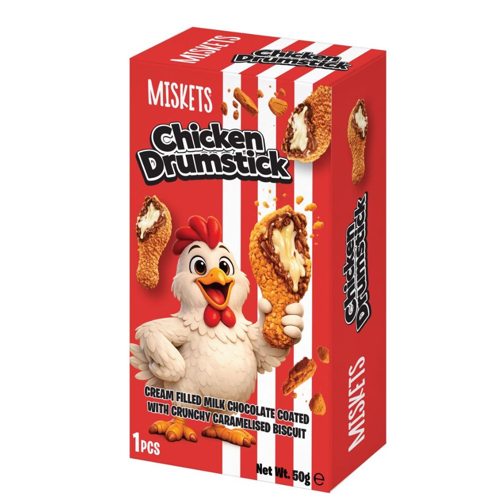 Miskets Chocolate Chicken Drumstick Imternational Sweets