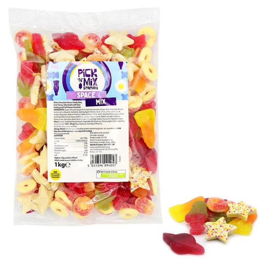 Pick N Mix Station 1kg Space Mix Pick N Mix Bag Pick N Mix Sweets