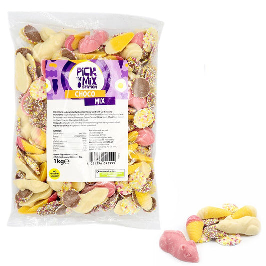 Pick N Mix Station 1kg Chocolate Mix Pick N Mix Bag Pick N Mix Sweets