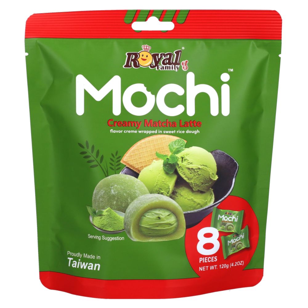 Royal Family Creamy Matcha Mochi Taiwanese Sweets