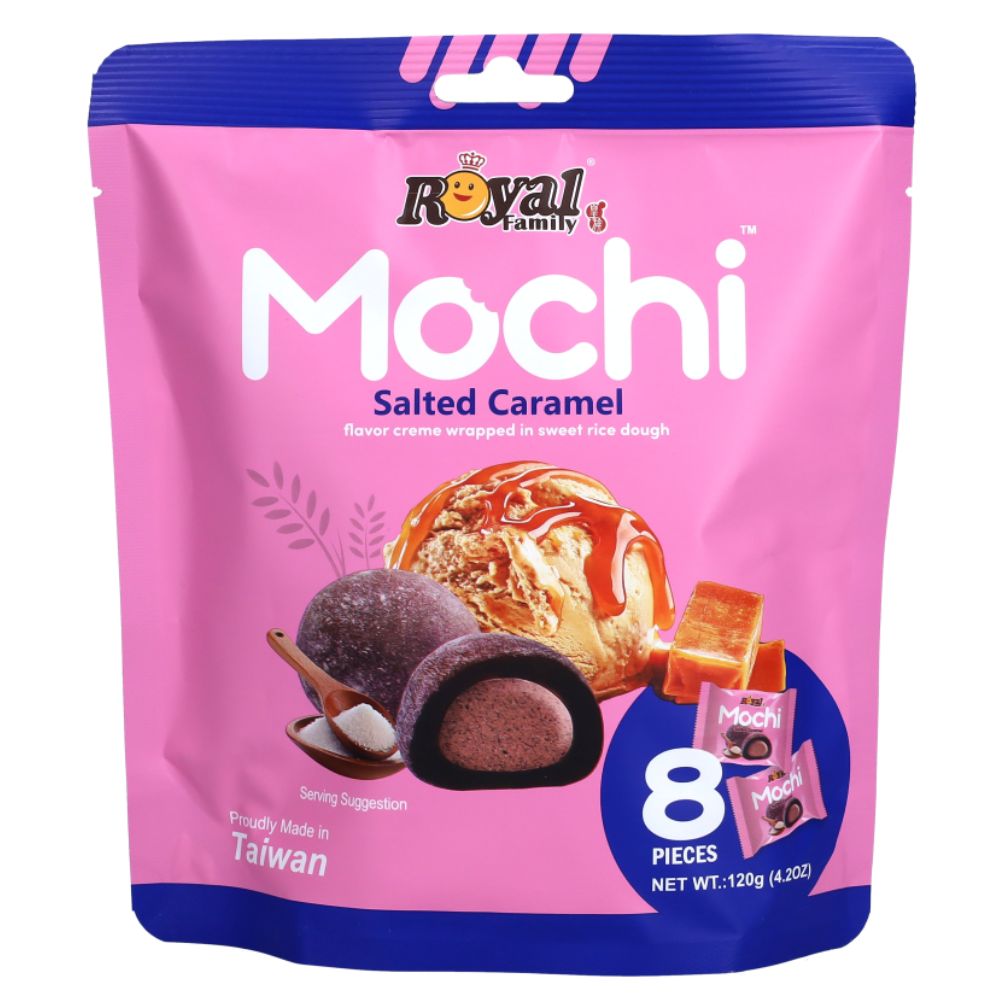 Royal Family Salted Caramel Mochi Taiwanese Sweets