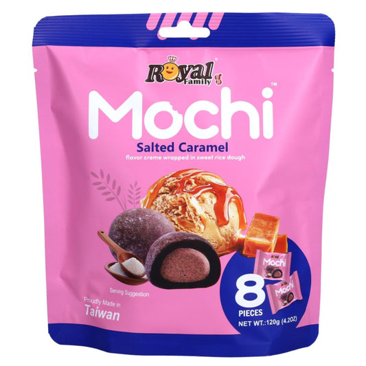 Royal Family Salted Caramel Mochi Taiwanese Sweets