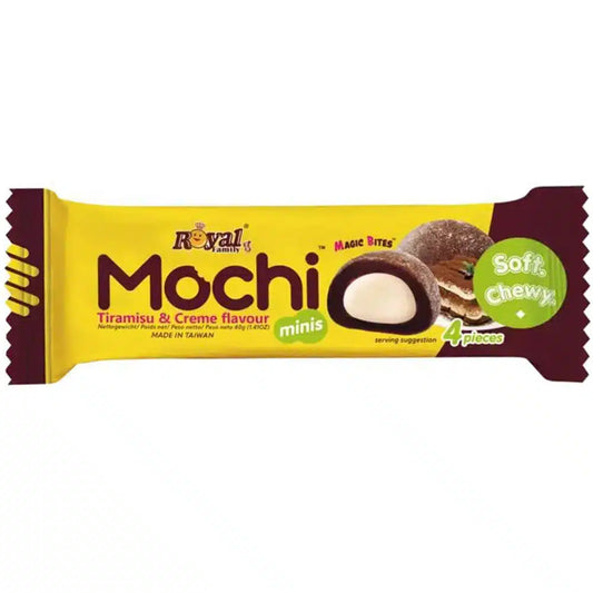 Royal Family Tiramisu & Cream Mini Mochi Taiwanese Snacks