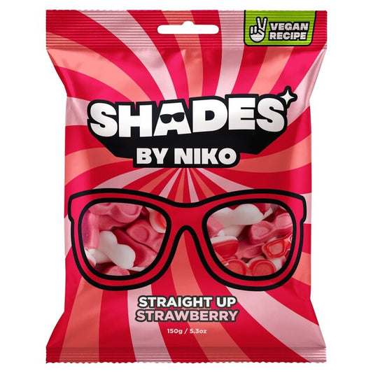 Shades by Niko Straight Up Strawberry American Candy