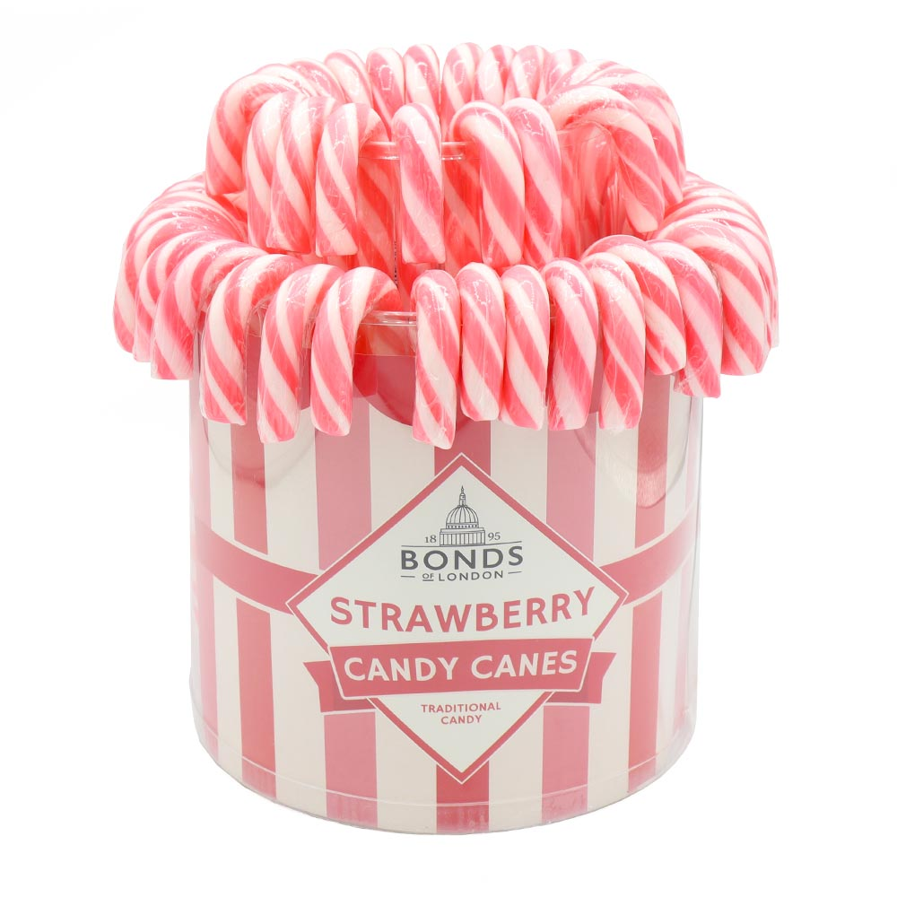 Strawberry Candy Cane Fountain contains 60 Candy Canes Christmas Sweets