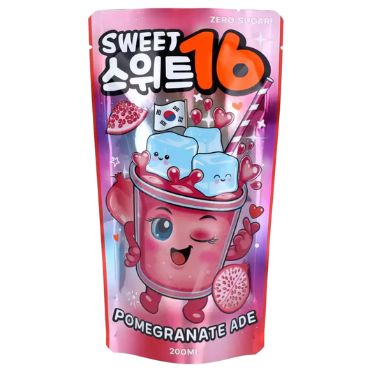 Sweet 16 Pomegranate Ade Fruit Drink Korean Drinks