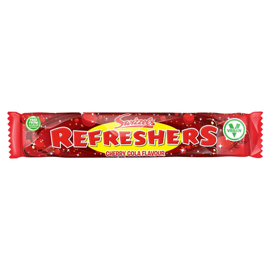 Swizzels Cherry Cola Refreshers Chew Bar Retro Sweets