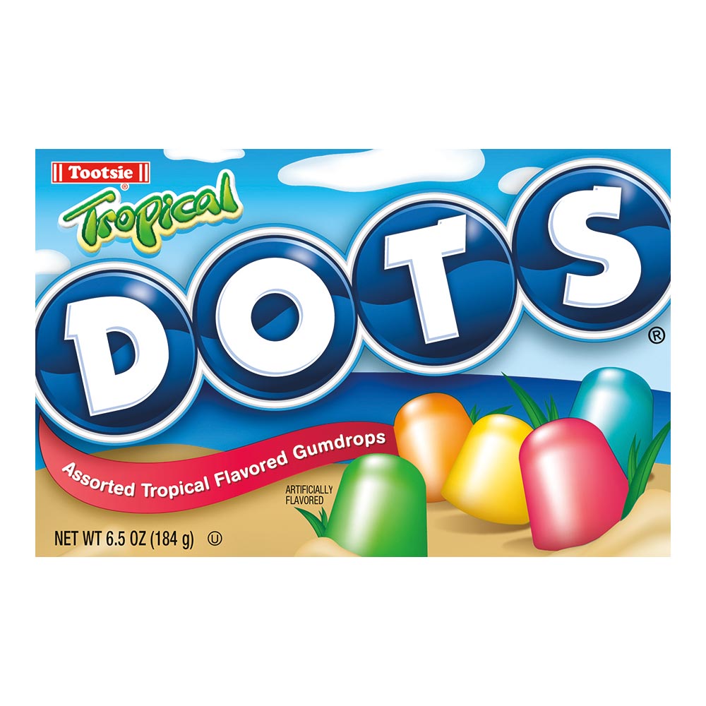 Tootie Tropical Dots Theatre Box American Candy