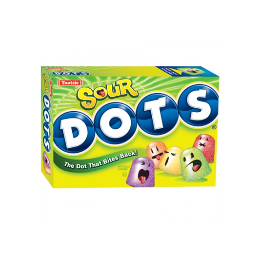 Tootsie Sour Dots Theatre Box American Candy