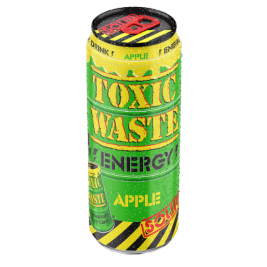 Toxic Waste Sour Apple Energy Drink American Energy Drink