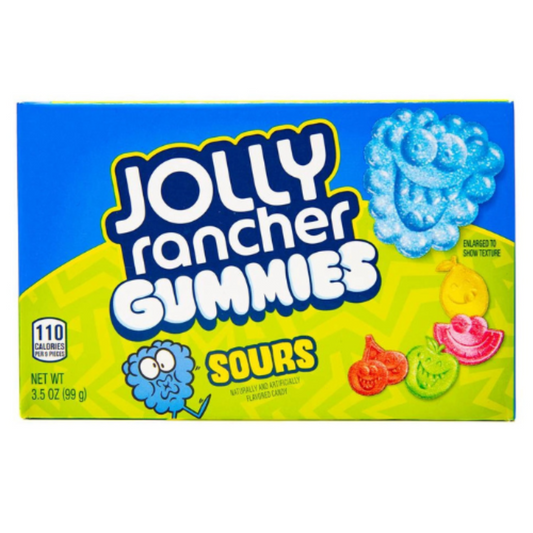 Jolly Rancher Sour Gummies Theatre Box American Candy sour sweets