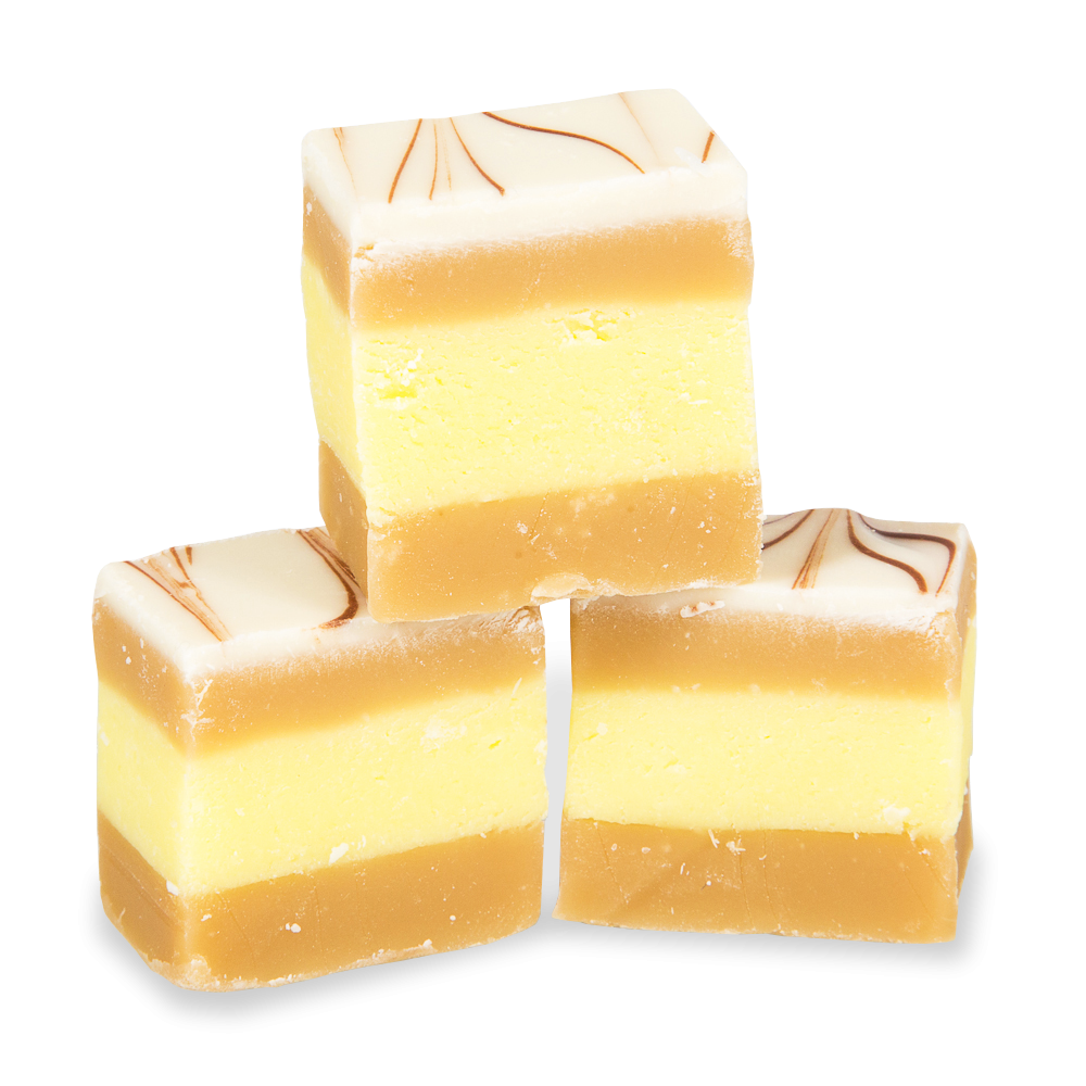 Vanilla Custard Slice Fudge Retro Sweets
