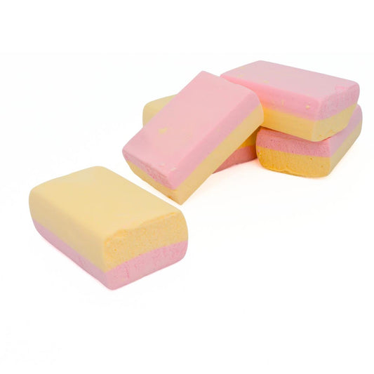 Vanilla Sherbet Blocks or Bricks Retro Sweets
