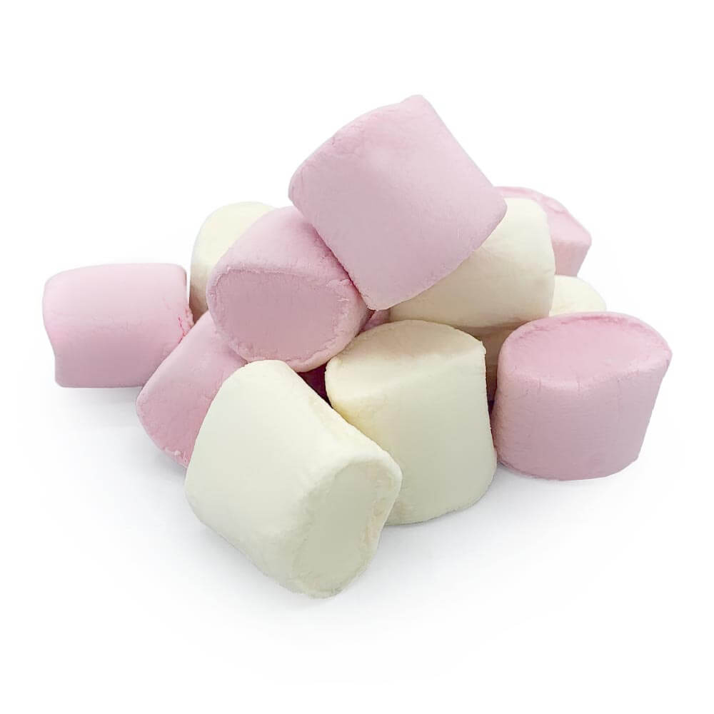 Vegan Pink And White Marshmallows Retro Sweets