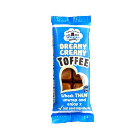 Walkers Nonsuch Dreamy Creamy Toffee Bar retro sweets toffee sweets Killer Candy