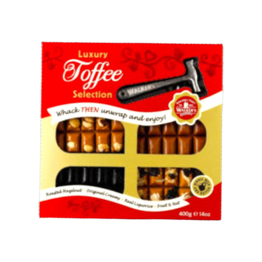 Walkers Nonsuch Luxury Toffee Selection Hammer Pack liquorice toffee gift ideas toffee sweets nutty toffee Killer Candy