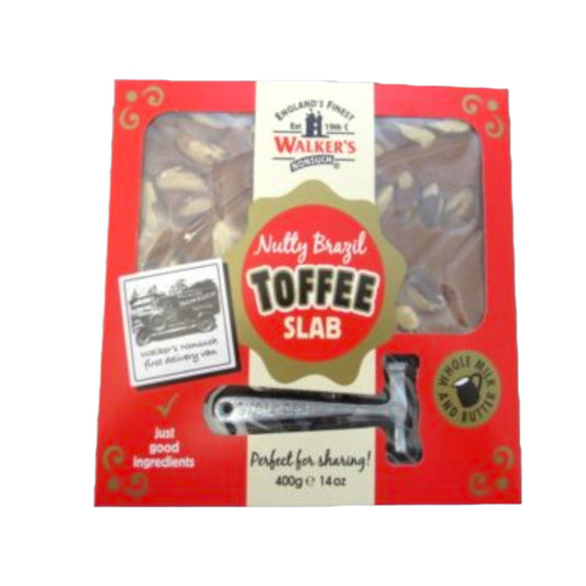 Walkers Nonsuch Nutty Brazil Toffee Hammer Pack toffee sweets gift ideas retro sweets Killer Candy