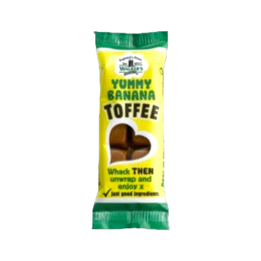 Walkers Nonsuch Yummy Banana Toffee Bar toffee sweets retro sweets Killer Candy