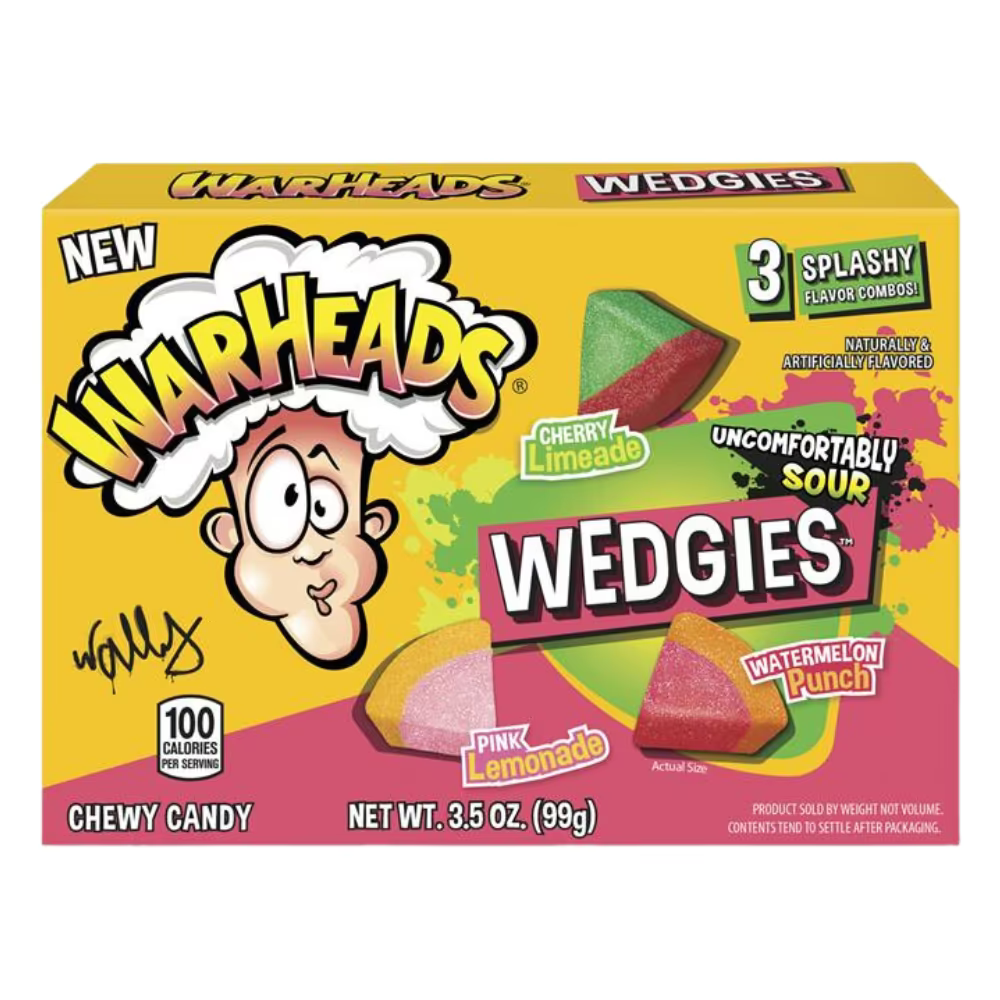 Warheads Sour Wedgies Theatre Box American Candy