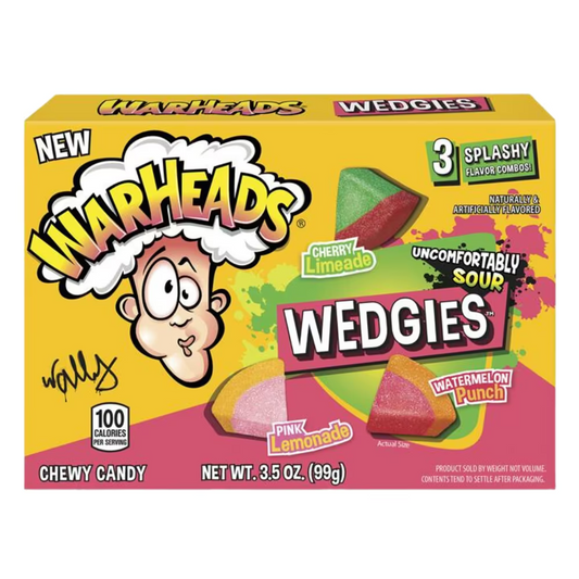 Warheads Sour Wedgies Theatre Box American Candy