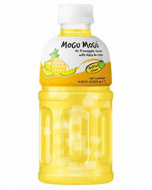 mogu mogu gotta chew pineapple Asian drink